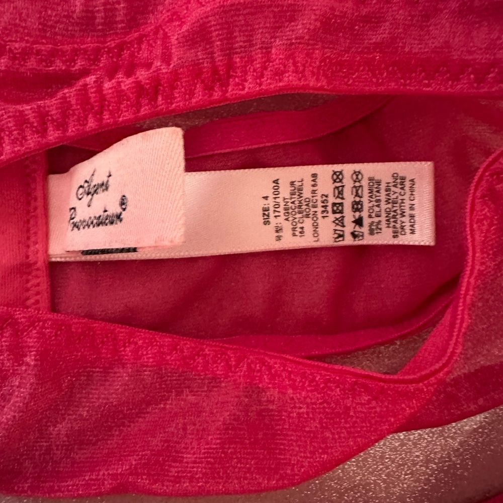 Agent Provocateur bra and panty Set size 4 - Picture 6 of 10